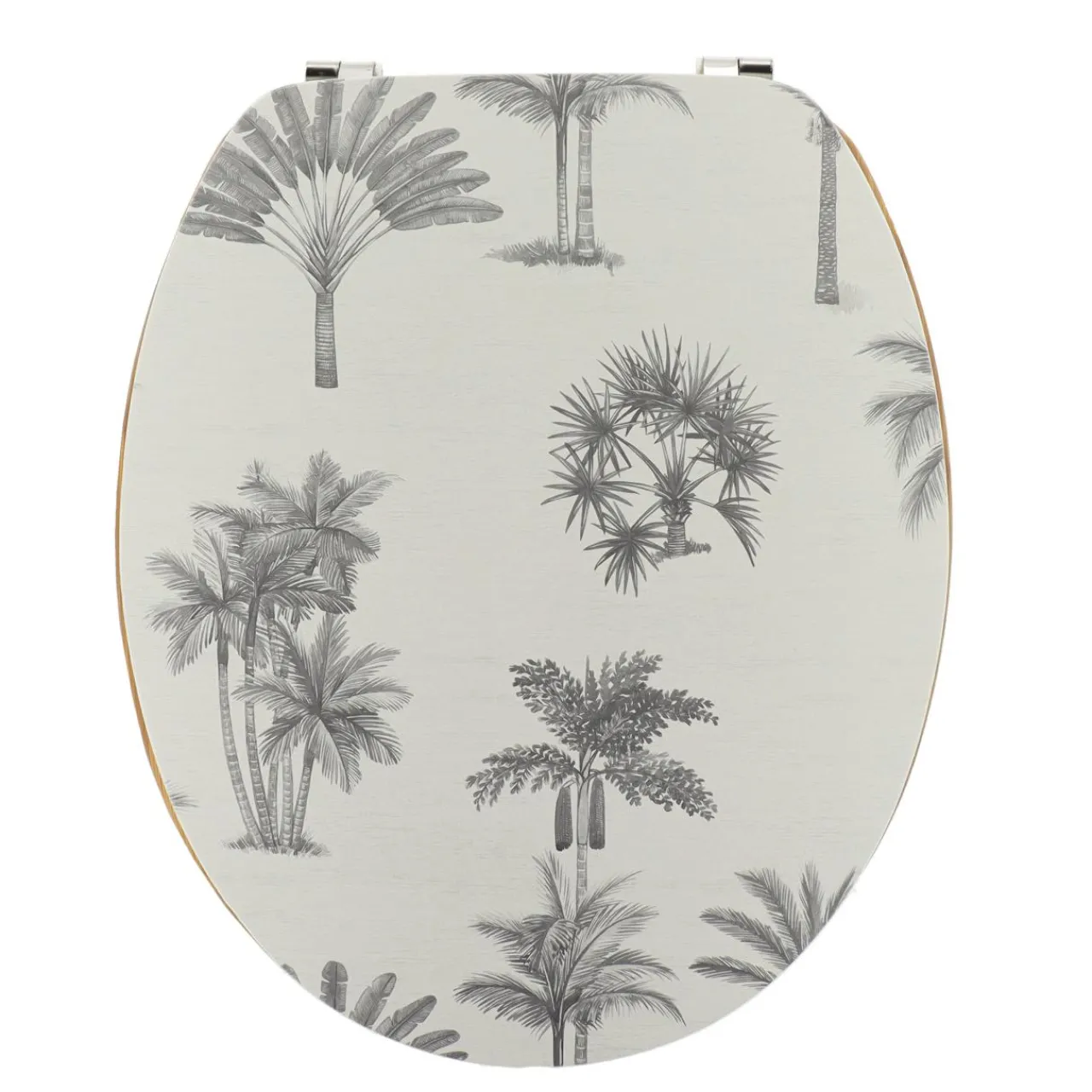 Accessoire Wc|TENDANCE Abattant WC 18 pouces MDF Arizona Dream Gris