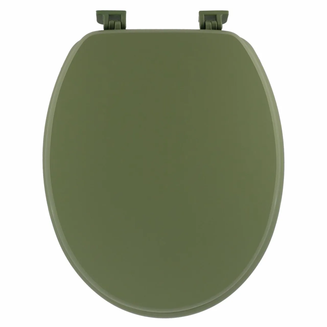 Accessoire Wc|TENDANCE Abattant WC 18 pouces Timeless uni Kaki Vert kaki