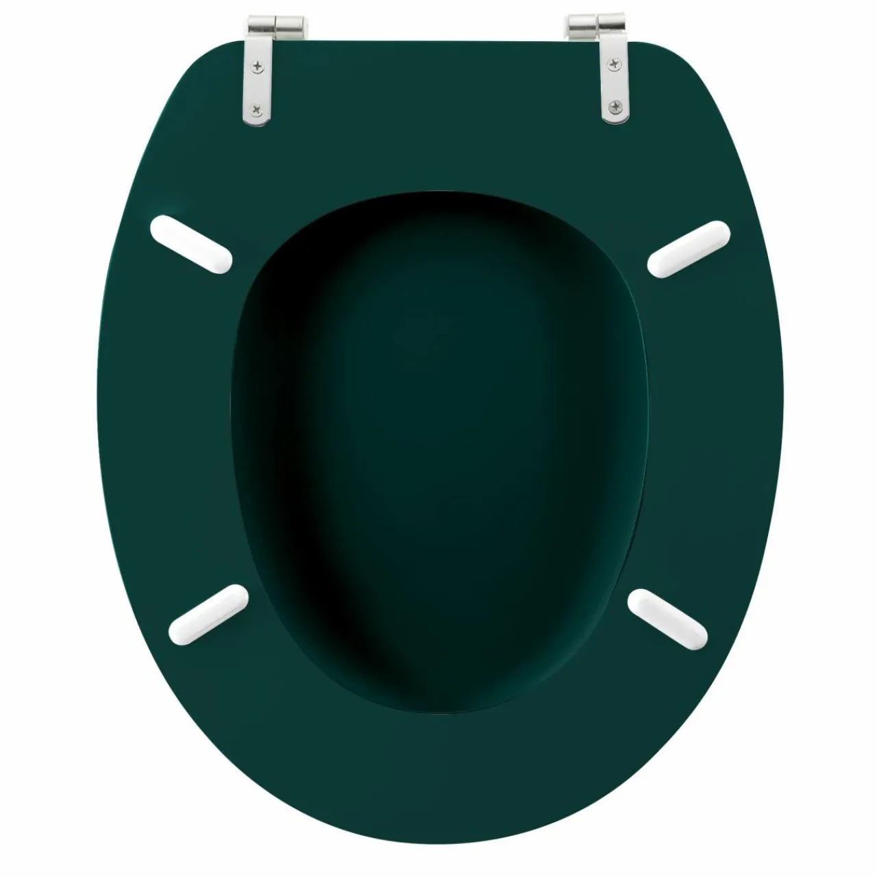 Accessoire Wc|douceur d'intu017drieur Abattant WC bois (37 x 46 cm) Jade Vert