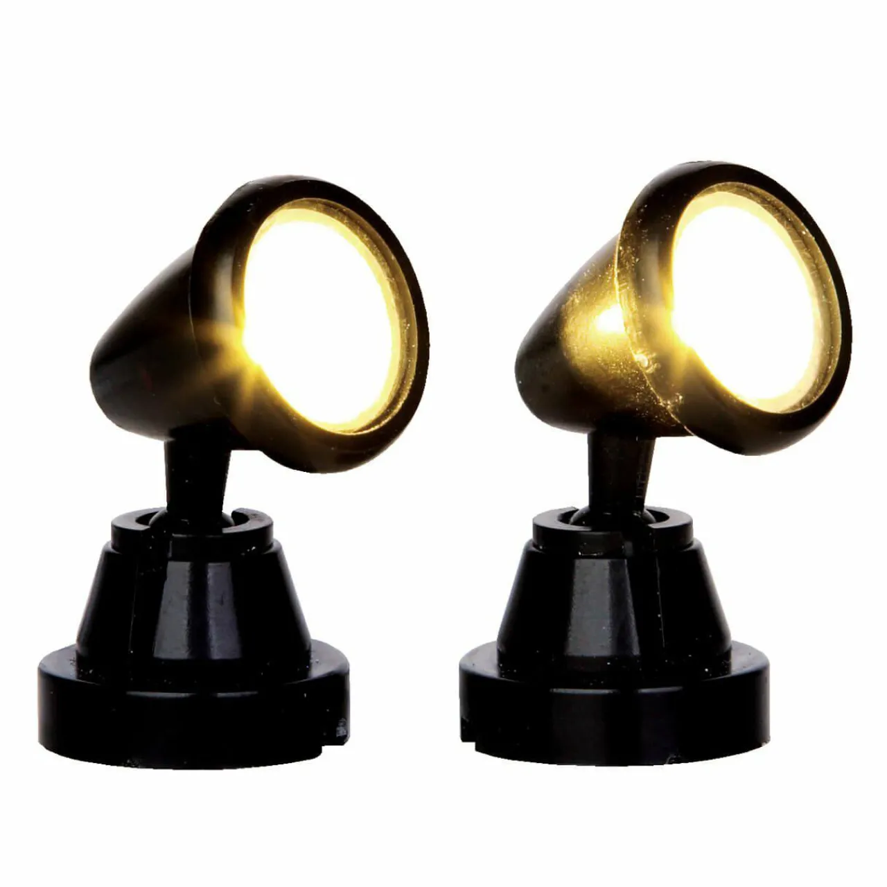 Village De Noël Lemax|LEMAX Accessoire Lot de 2 spots à piles