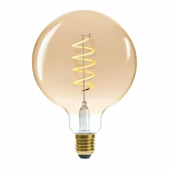 Guirlande Et Déco Lumineuse|ATMOSPHERA Ampoule lumineuse Glode torsadé Ambre