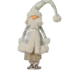 Père Noël, Animaux Et Personnage|KAEMINGK Ange de Noël debout (H70 cm) Fée scandinave dée Or