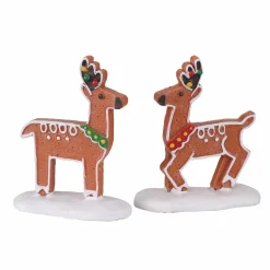 Village De Noël Lemax|LEMAX Animaux Plaisirs de cerf