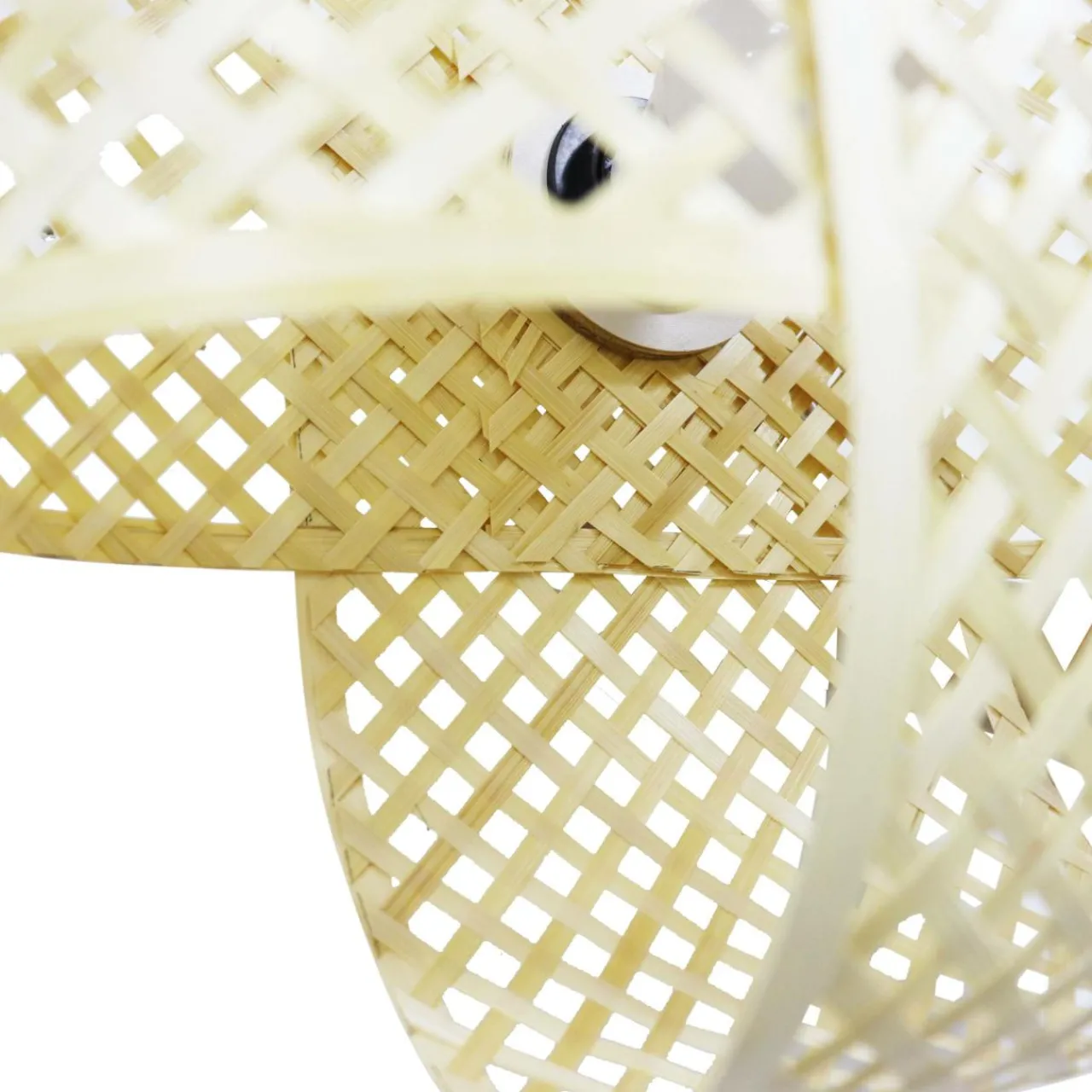 Applique|EMINZA Applique murale en bambou (H40 cm) Palmaya Naturel