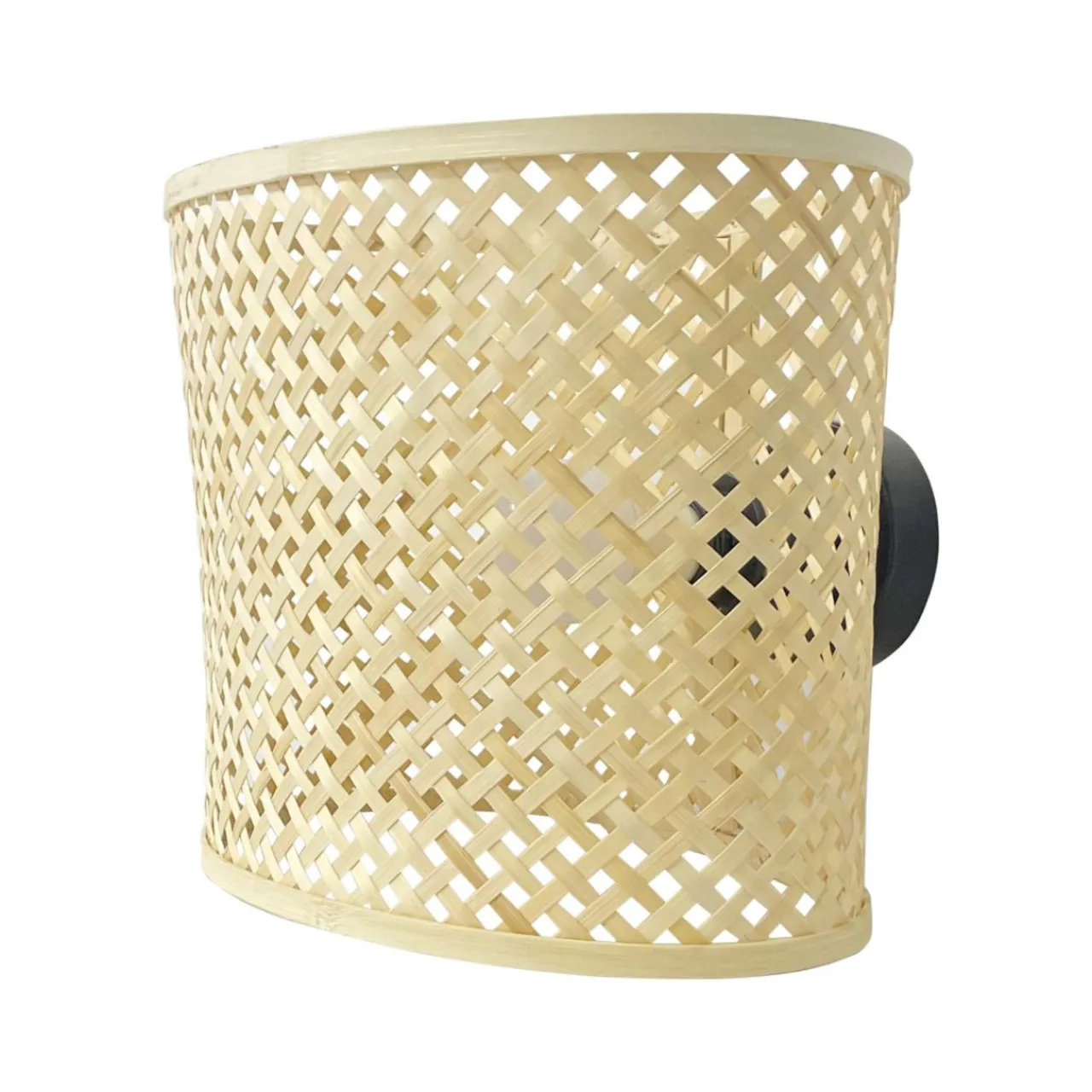 Applique|EMINZA Applique murale en bambou (H34 cm) Cadiz Naturel