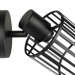 Applique|OSTARIA Applique murale métal industriel (H14 cm) Alma Noir