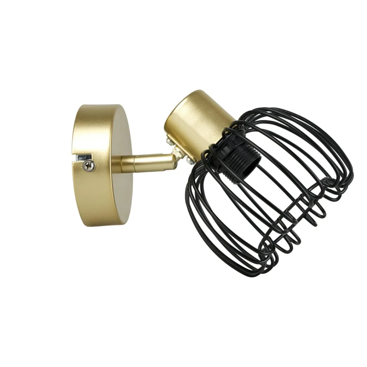 Applique|OSTARIA Applique murale ientable métal (15 x 14 cm) Loft Or