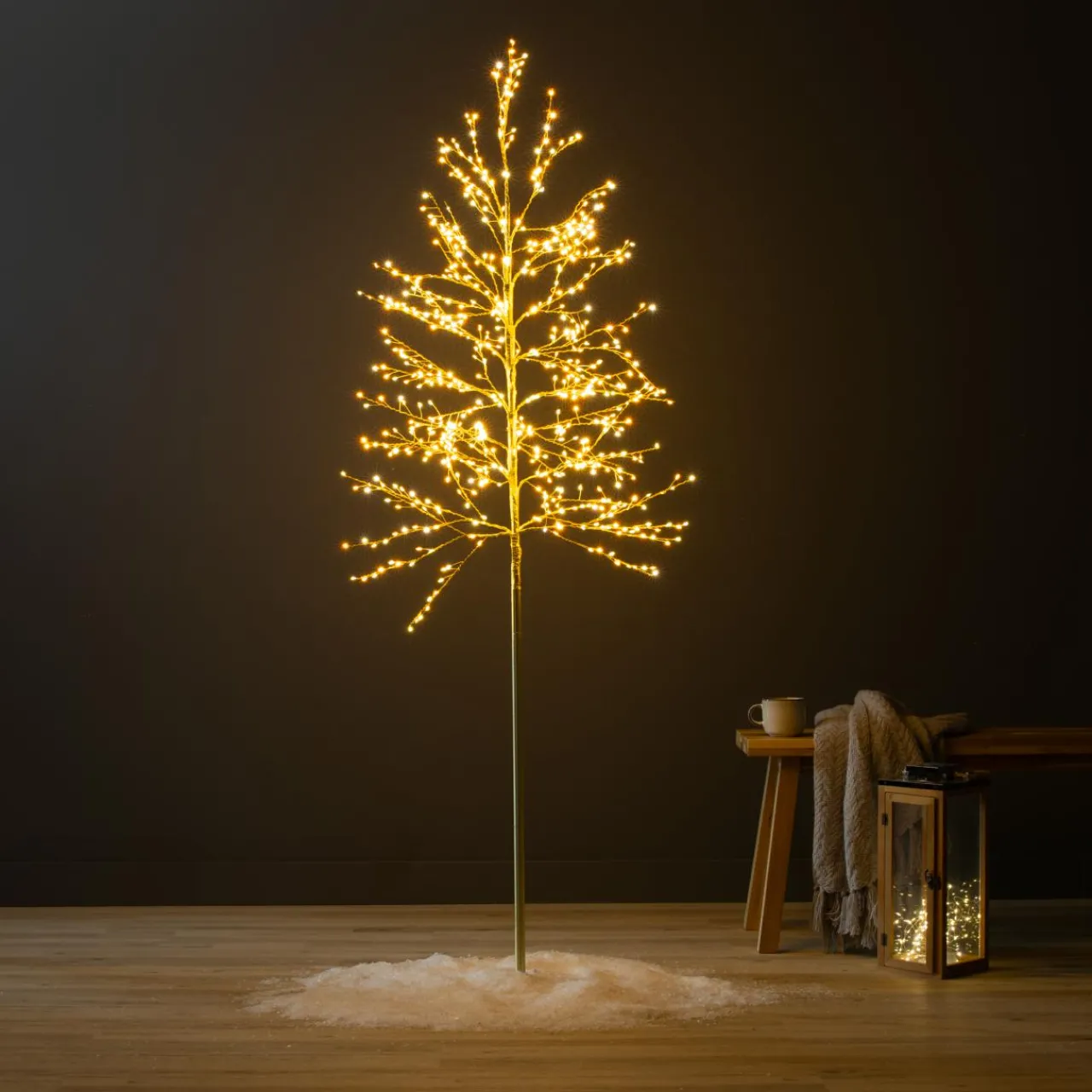 Arbre Lumineux|Arbre Lumineux|KAEMINGK Arbre lumineux 720 LED (H180 cm) Holly Platane et chaud Blanc