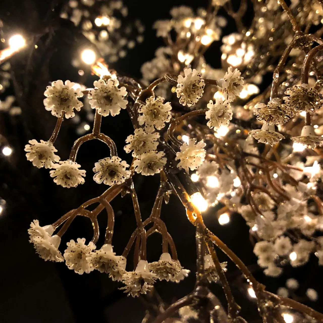 Arbre Lumineux|Arbre Lumineux|EMINZA Arbre lumineux 126 LED (H150 cm) Cerisier en fleurs Blanc chaud