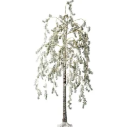 Arbre Lumineux|Arbre Lumineux|EMINZA Arbre lumineux 600 LED (H180 cm) Bouleau enneigé Blanc chaud