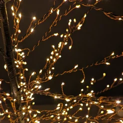 Arbre Lumineux|Arbre Lumineux|KAEMINGK Arbre lumineux 1755 LED (H175 cm) Christmas Luxe et blanc chaud Noir