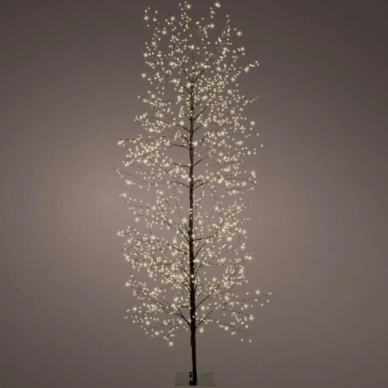 Arbre Lumineux|Arbre Lumineux|KAEMINGK Arbre lumineux 1755 LED (H175 cm) Christmas Luxe et blanc chaud Noir