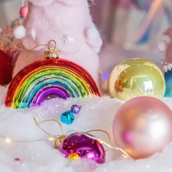 Décoration De Sapin|KAEMINGK Arc en ciel à suspendre (H7 cm) Multicolore