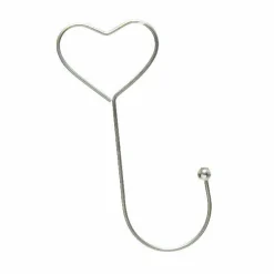 Boule De Noël|KAEMINGK Attache-boule en lot de 12 Coeur Argent