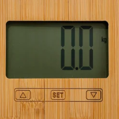 Accessoire Salle De Bain|5 Five Simply Smart Balance Pèse personne électronique Impédancemètre Bambou Naturel