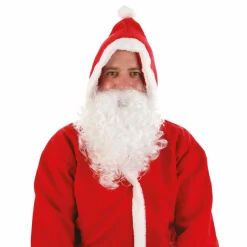 Bonnet, Chaussette Et Costume|Feeric Lights & Christmas Barbe Père Noël Blanc