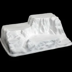 Personnage Et Accessoire Pour Village|Feeric Lights & Christmas Base de village (54 x 40 cm) Montagne escalier Blanc