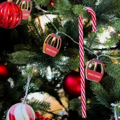 Décoration De Sapin|KAEMINGK Baton de sucre d'orge à suspendre (H30 cm) Géant Rouge