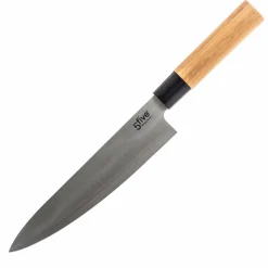 Ustensile Cuisine|5 Five Simply Smart Bloc de 5 couteaux bambou Naturel