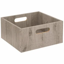 Panier Et Organisateur|5 Five Simply Smart Boite de rangement (31 x 31 x 15 cm) Mano e Gris