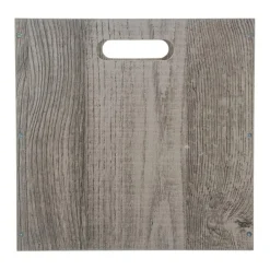 Panier Et Organisateur|ATMOSPHERA Boite de rangement (31 x 31 x 31 cm) Mano e Gris