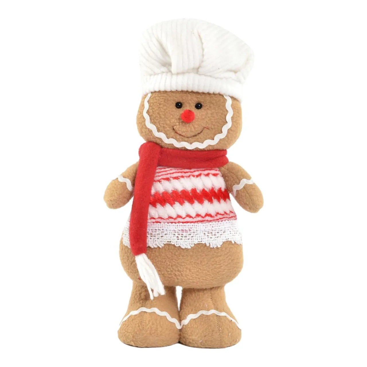 Père Noël, Animaux Et Personnage|CHRISTMAS DREAM Bonhomme pain d'épices (H28 cm) Manala Cuisinière Gourmande Beige