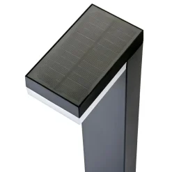 Luminaire Jardin|Eclairage Extérieur|#N/A Borne de jardin solaire 600 lumens (H50 cm) Elite Gris Anthracite