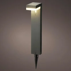 Luminaire Jardin|Eclairage Extérieur|#N/A Borne de jardin solaire 600 lumens (H50 cm) Elite Gris Anthracite