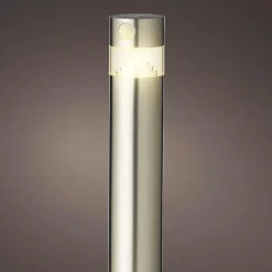 Luminaire Jardin|Eclairage Extérieur|#N/A Borne de jardin solaire 150 lumens (H50 cm) Premium Argent Gris