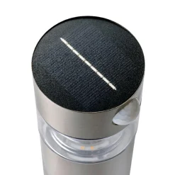 Luminaire Jardin|Eclairage Extérieur|#N/A Borne de jardin solaire 150 lumens (H50 cm) Premium Argent Gris