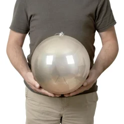 Boule Grand Format|Boule De Noël|KAEMINGK Boule de Noël (D250 mm) Alpine Perle