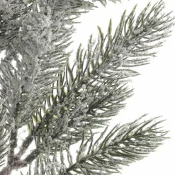 Branches Artificielles|KAEMINGK Branche de sapin (52 cm) Omorika Vert enneigé Sapin enneigé