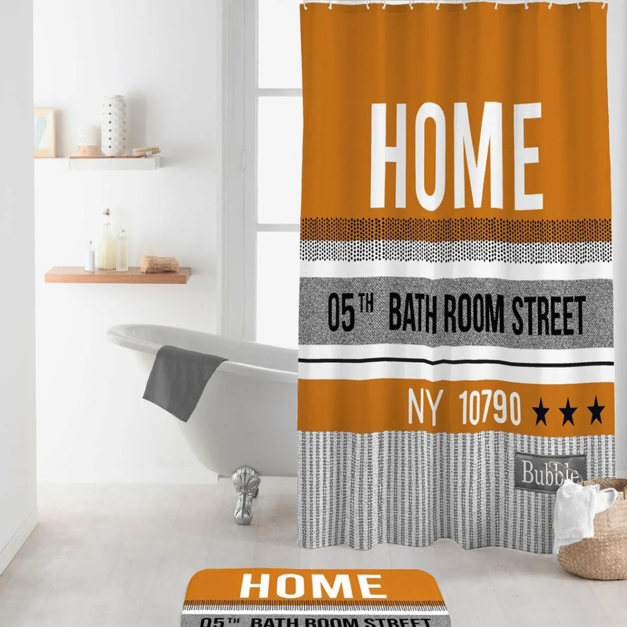 Accessoire Wc|DOUCEUR D'INTERIEUR Brosse WC Home Street Jaune moutarde