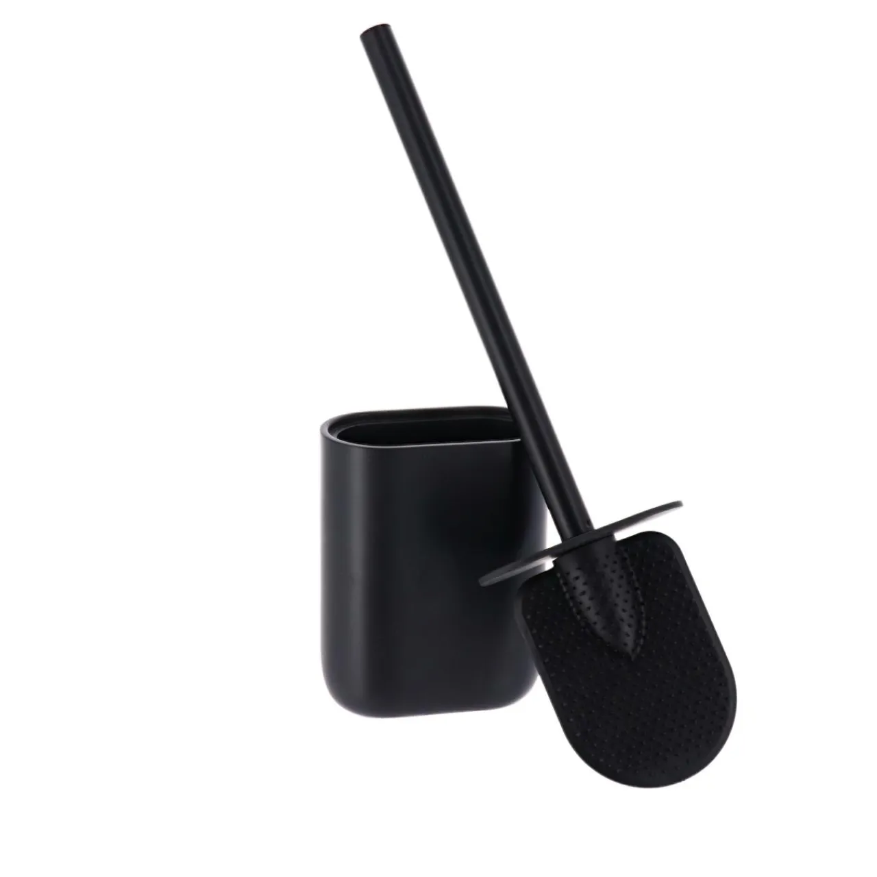 Accessoire Wc|TENDANCE Brosse WC ovale Japandi Noir