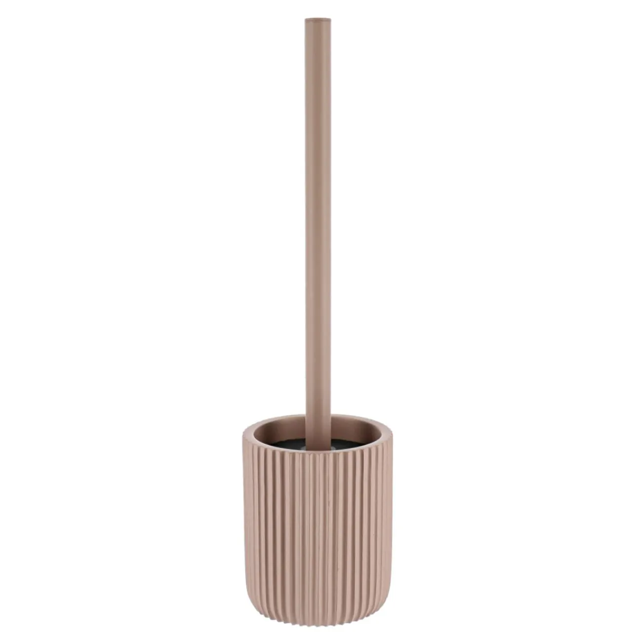 Accessoire Wc|TENDANCE Brosse WC Timeless Strié Cappuccino