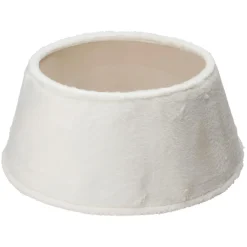 Cache Pied Sapin|KOOPMAN Cache pied de sapin (D55 cm) Fausse fourrure Blanc