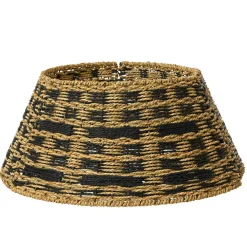 Cache Pied Sapin|KAEMINGK Cache pied de sapin tressé (D57 cm) Classic Noir et Naturel