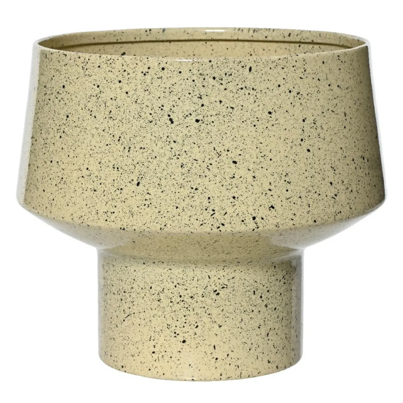 Déco Extérieur Et Cache-Pot|Déco Extérieur Et Cache-Pot|#N/A Cache-pot en métal (H20 cm) Terrazzo Beige
