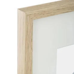 Toile, Cadre, Déco Murale|Atmosphera, cru017dateur d'intu017drieur Cadre photo bois mural (30 x 40 cm) Manu Naturel