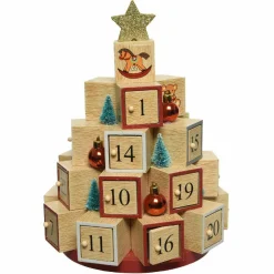Déco Et Objet De Noël|KAEMINGK Calendrier de l'Avent à remplir Sapin festif Multicolore
