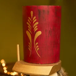 Père Noël, Animaux Et Personnage|KAEMINGK Casse-noisette en bois (H76 cm) Timothé la royauté Vert et Bordeaux