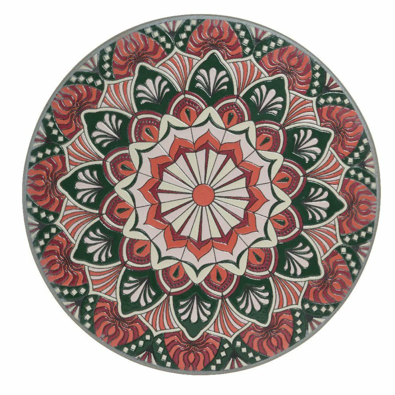 Chaise De Jardin|Salon De Balcon|#N/A Chaise bistrot pliable en mosaïque Narbonne et rose Taupe