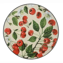 Chaise De Jardin|Salon De Balcon|EMINZA Chaise bistrot pliable en faïence Munich Rouge