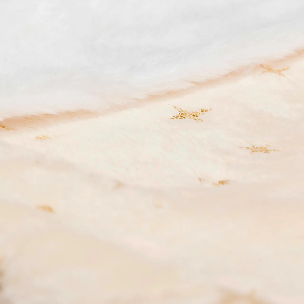 Bonnet, Chaussette Et Costume|JJA Chaussette de Noël (H45 cm) Étoiles Célestes Dorées Blanc