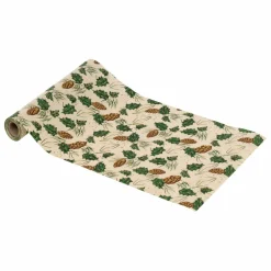 Nappe Et Chemin De Table|Feeric Lights & Christmas Chemin de table décoratif (300 x 28 cm) Houx de Noël Vert