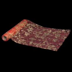 Nappe Et Chemin De Table|Feeric Lights & Christmas Chemin de table Noël (500 x 28 cm) Mesh Rouge