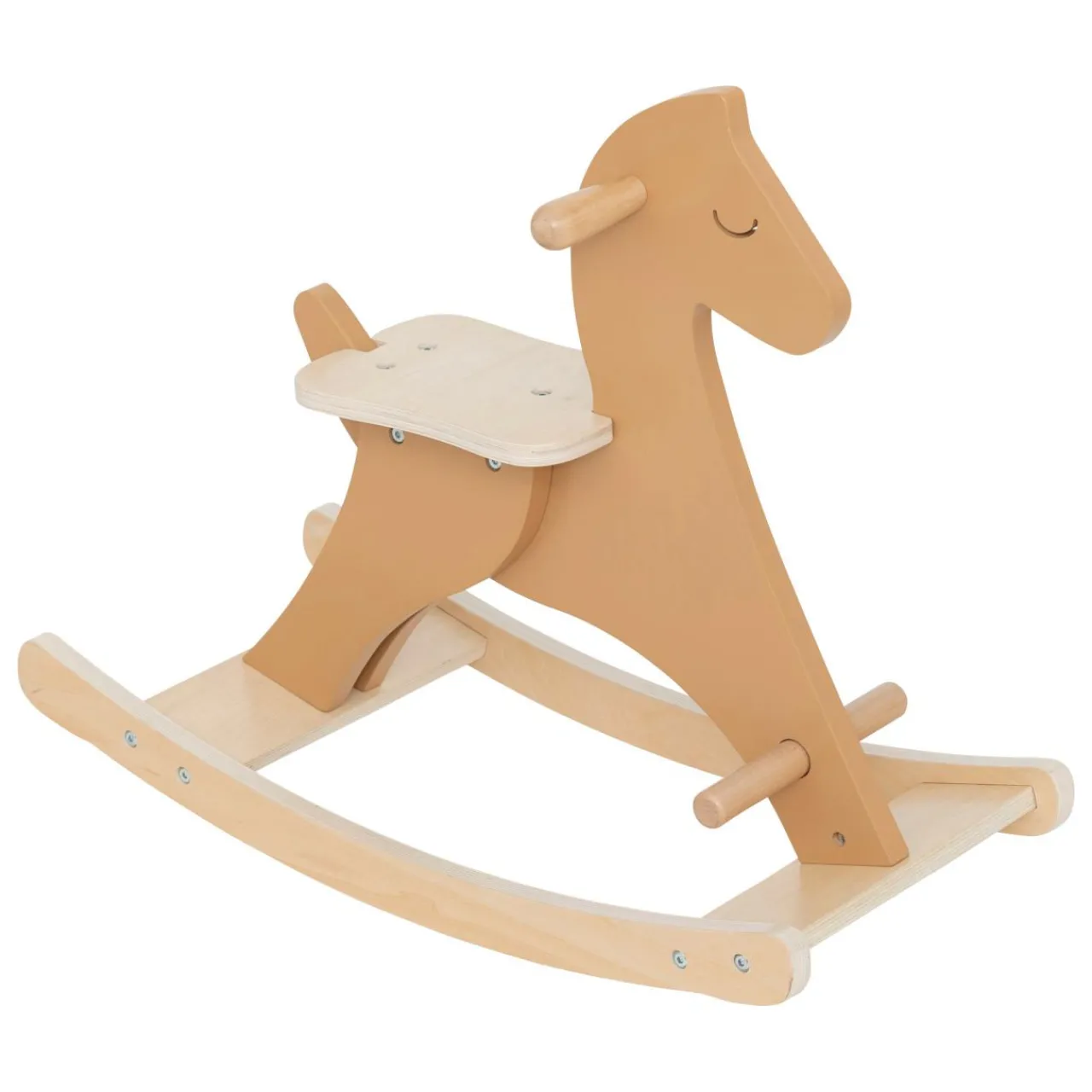 Jouet, Cadeau De Naissance|Atmosphera cru017dateur d'intu017drieur for kids Cheval à bascule bois (H54,5 cm) Dada Marron