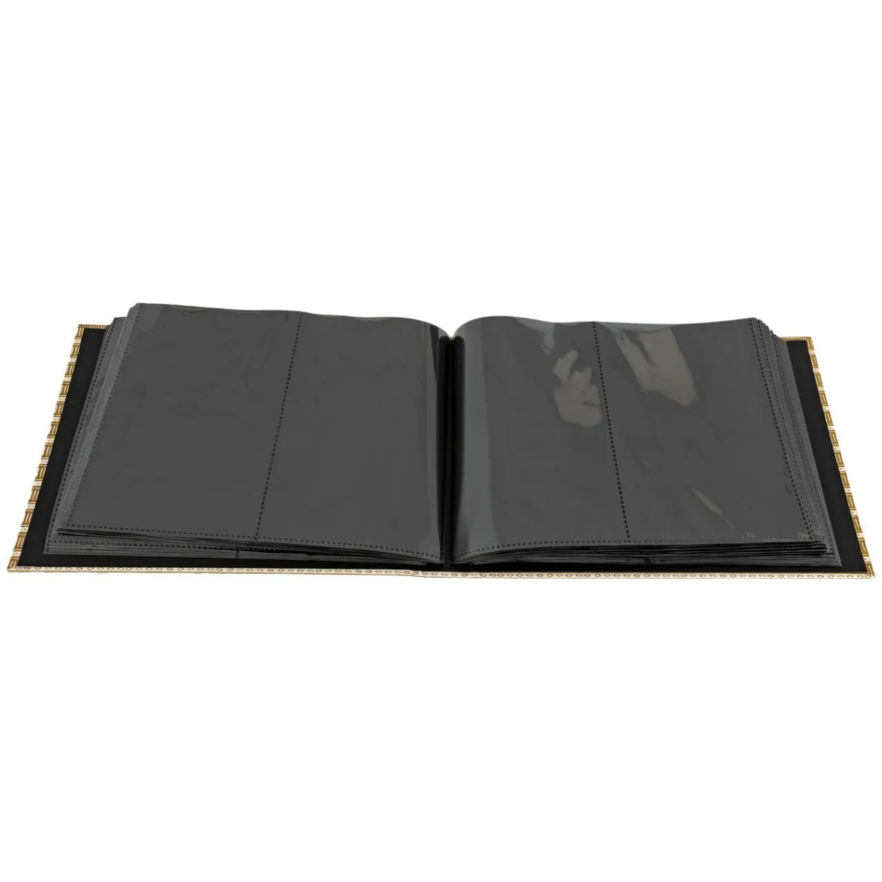 Objet Déco|Atmosphera, cru017dateur d'intu017drieur Coffret 2 albums photos (H16,7 cm) Paloma Gris et moutarde Jaune