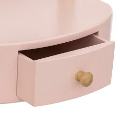 Jouet, Cadeau De Naissance|Objet Déco Enfant|Atmosphera cru017dateur d'intu017drieur for kids Coiffeuse à poser enfant bois (H28 cm) Louna Rose