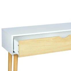 Etagère, Meuble Modulable|OSTARIA Console bois (H75 cm) Hortense he Blanc